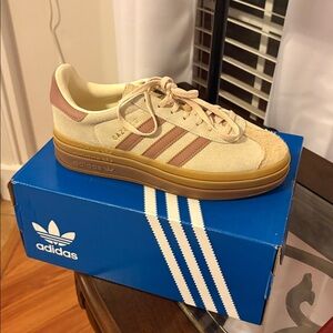 adidas Gazelle Bold Cream White / Warm Clay / Sand Strata